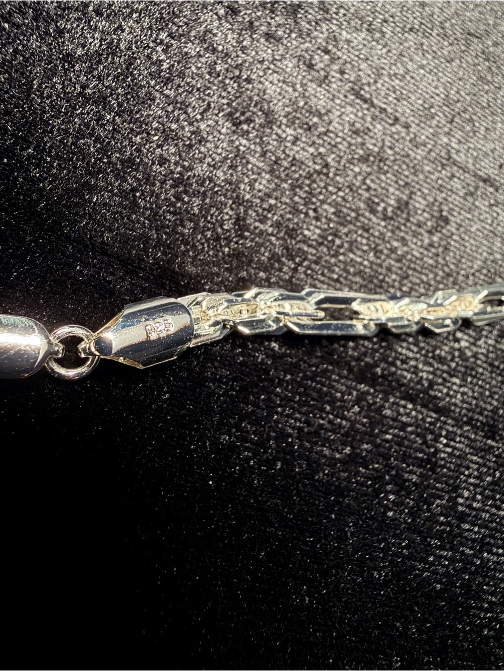 Figarope Milano Italy 925 Stamped Silver filled bracelet 10.9g Brand New